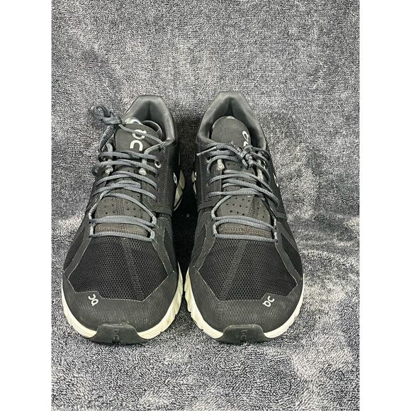 On Men’s Cloud, Black/White Running Shoe, Size 11 - Picture 2 of 8